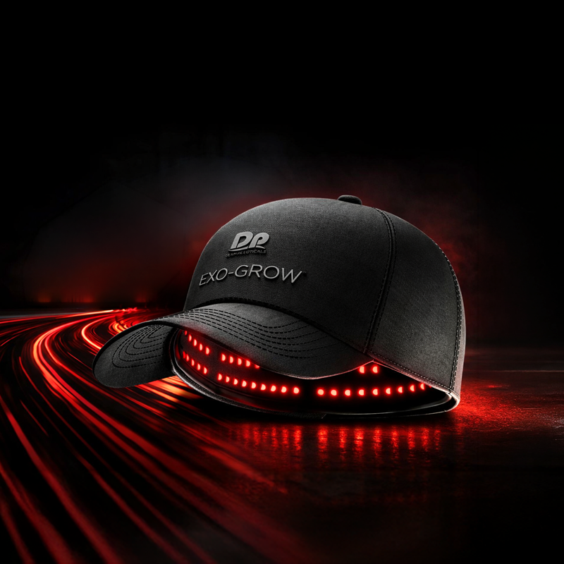 EXO-GROW  L.E.D. & LASER CAP